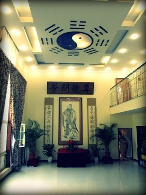 Entrance Hall in Main Building, Sihai Confucius Academy in Beijing