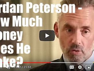 Jordan Peterson reveals income